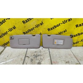 Козырьки солнцезащитные пара бу X-Trail 1 Nissan 2000 - 2007